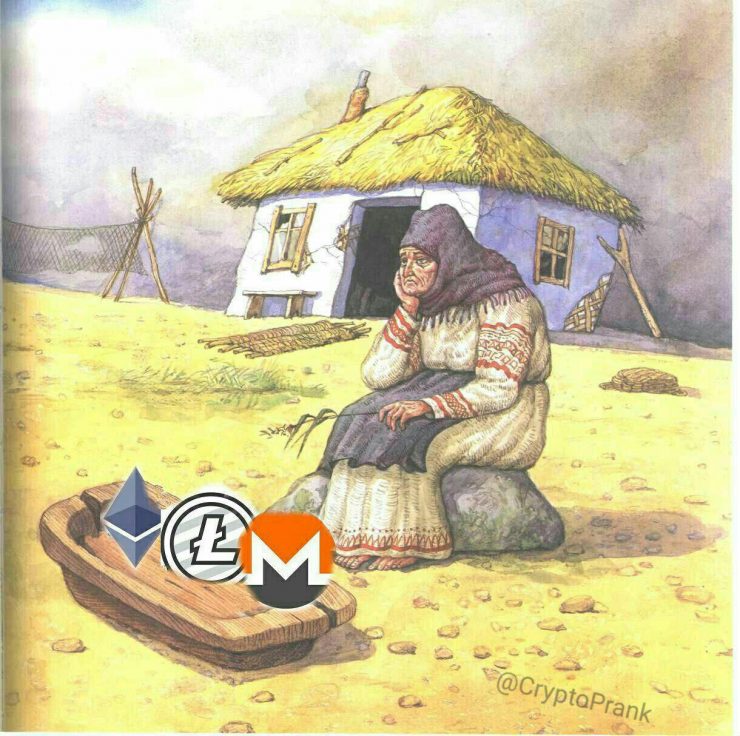 Так-так, что тут у нас: медвежий рынок и тупые мемы? Дайте две