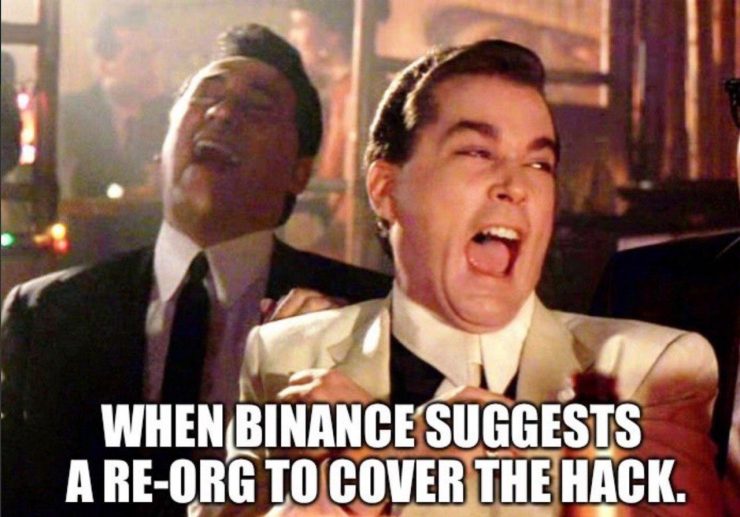Бинансы поют романсы: мемы на случай, когда funds are not safu