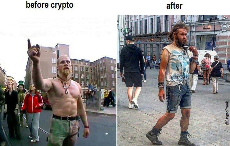 Я просто живу с этой болью: мемы о твоем биткоине