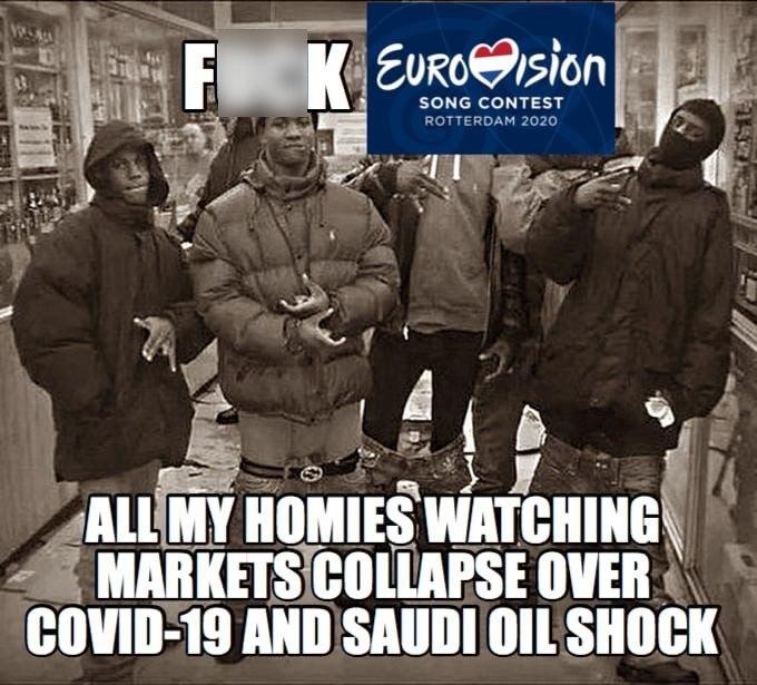 На дне с нефтью, Covid-19 и биткоином: самые вирусные мемы недели