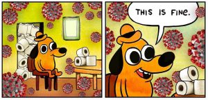 Самоизоляция биткоина от коронавирусного пекла: субботние мемы