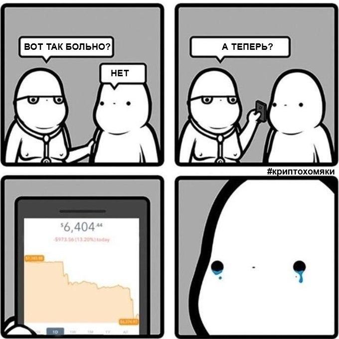 Останься дома: смотри, какие мемы про биткоин и не только!